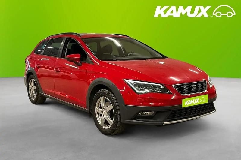 Röd Begagnad 2015 Seat Leon X-Perience Kombi | 132 900 kr (Marknadspris) - Bild 1/4
