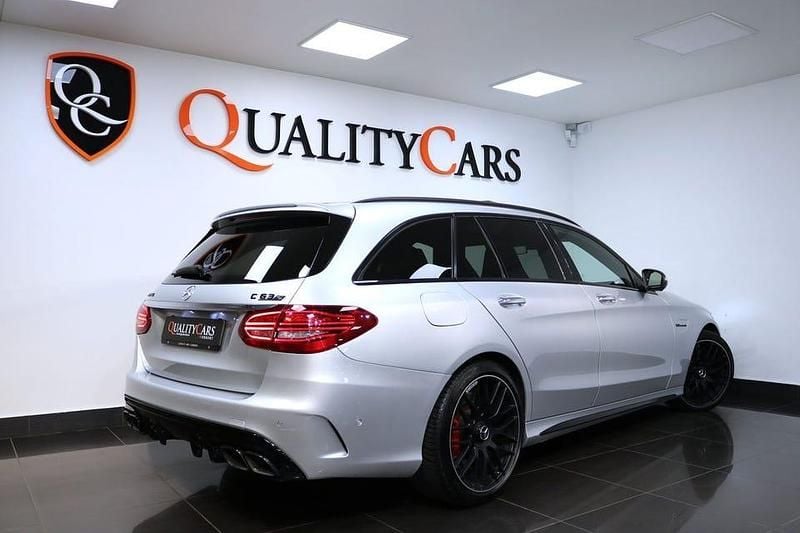 Begagnad Mercedes C63S AMG AMG 510 HK (375 kW) 2019 Silver Kombi