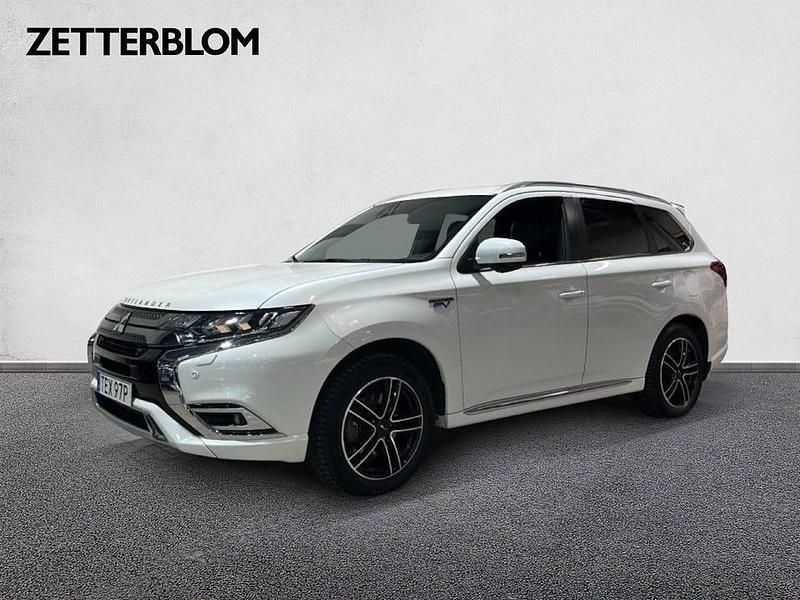 Vit Begagnad 2019 Mitsubishi Outlander SUV | 189 000 kr (Marknadspris) - Bild 1/4