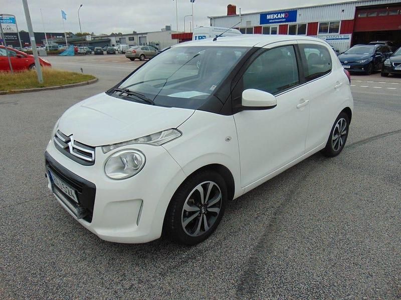 Vit Begagnad 2015 Citroën C1 Halvkombi | 45 000 kr (Marknadspris) - Bild 1/4