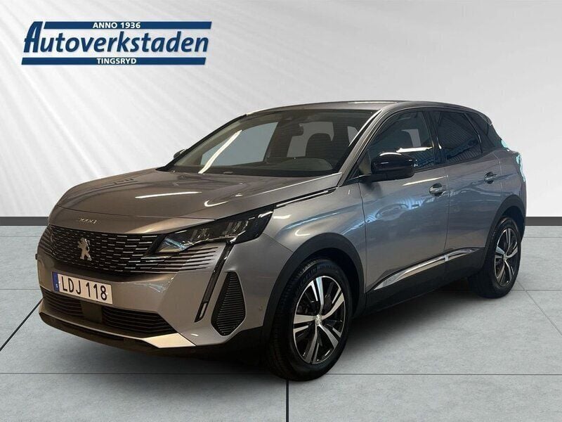 Grå artense Begagnad 2022 Peugeot 3008 Allure SUV | 269 000 kr (Marknadspris) - Bild 1/4