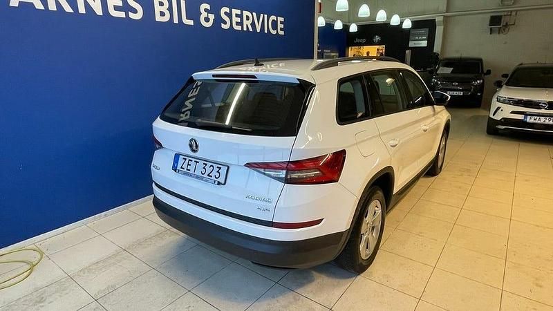 Begagnad Skoda Kodiaq 150 HK (110 kW) 2018 Vit SUV