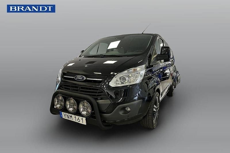 Svart Begagnad 2017 Ford Transit Custom Limited Van | 234 000 kr (Lite dyr) - Bild 1/4