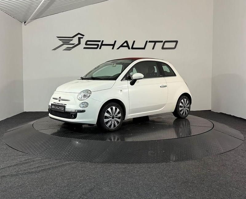Vit Begagnad 2015 Fiat 500C Lounge Cab | 84 900 kr (Marknadspris) - Bild 1/4