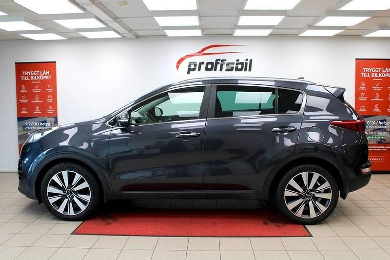 Begagnad Kia Sportage Advance 142 HK (104 kW) 2017 Grå SUV