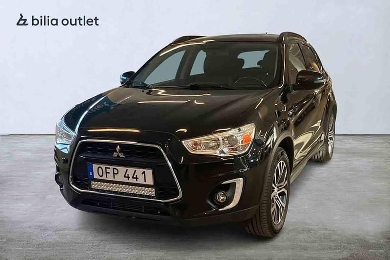 Svart Begagnad 2016 Mitsubishi ASX SUV | 139 700 kr (Marknadspris) - Bild 1/1