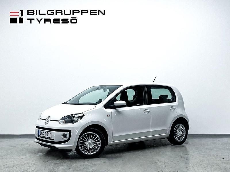 Vit Begagnad 2016 VW up! high up! Halvkombi | 69 900 kr (Marknadspris) - Bild 1/4