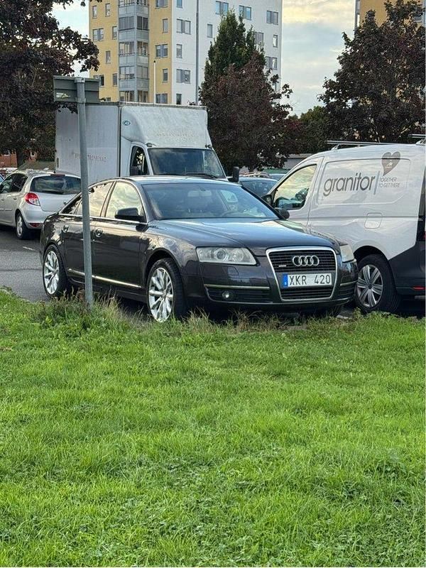 Grå Begagnad 2006 Audi A6 Proline Sedan | 59 999 kr (Marknadspris) - Bild 1/4