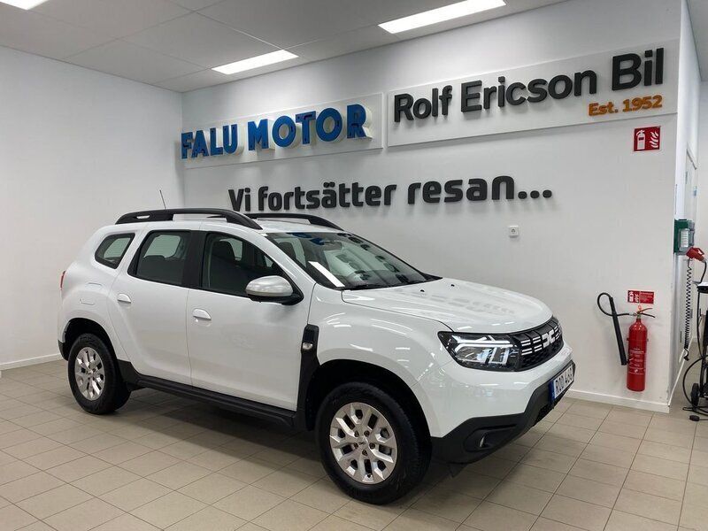 Vit Begagnad 2023 Dacia Duster SUV | 239 500 kr (Lite dyr) - Bild 1/4