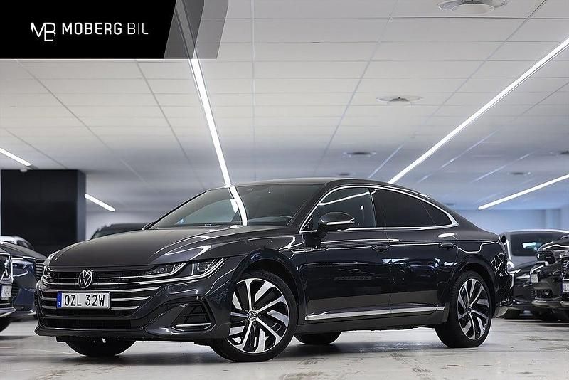 Begagnad VW Arteon R-line 218 HK (160 kW) 2022 Mörkgrå Halvkombi