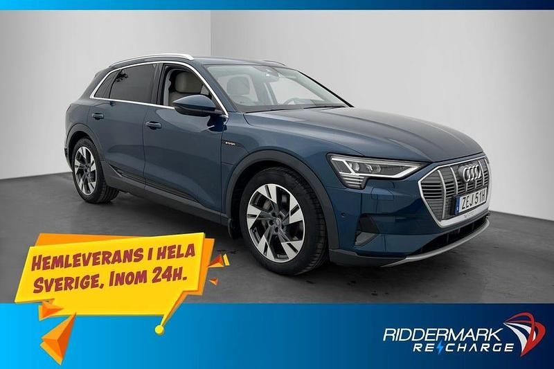 Blå Begagnad 2019 Audi e-tron Proline SUV | 328 900 kr (Bra pris) - Bild 1/4