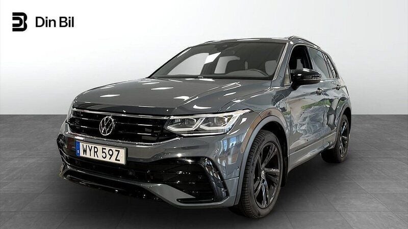 Grå Begagnad 2022 VW Tiguan Style SUV | 379 900 kr (Marknadspris) - Bild 1/4