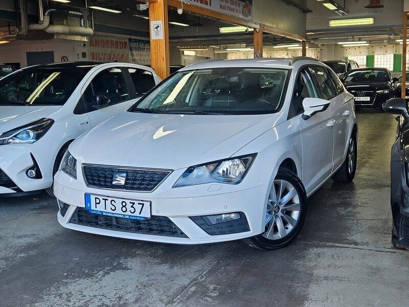 Grön Begagnad 2018 Seat Leon ST Kombi | 69 999 kr - Bild 1/4
