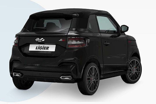 Ny Ligier JS50 2025 Svart,vit,grå Halvkombi