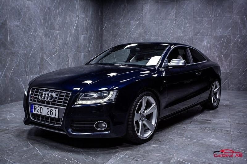 Begagnad Audi S5 354 HK (260 kW) 2009 Blå Sportkupé