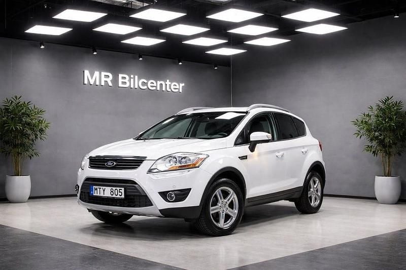 Begagnad Ford Kuga Titanium 163 HK (119 kW) 2012 Vit SUV