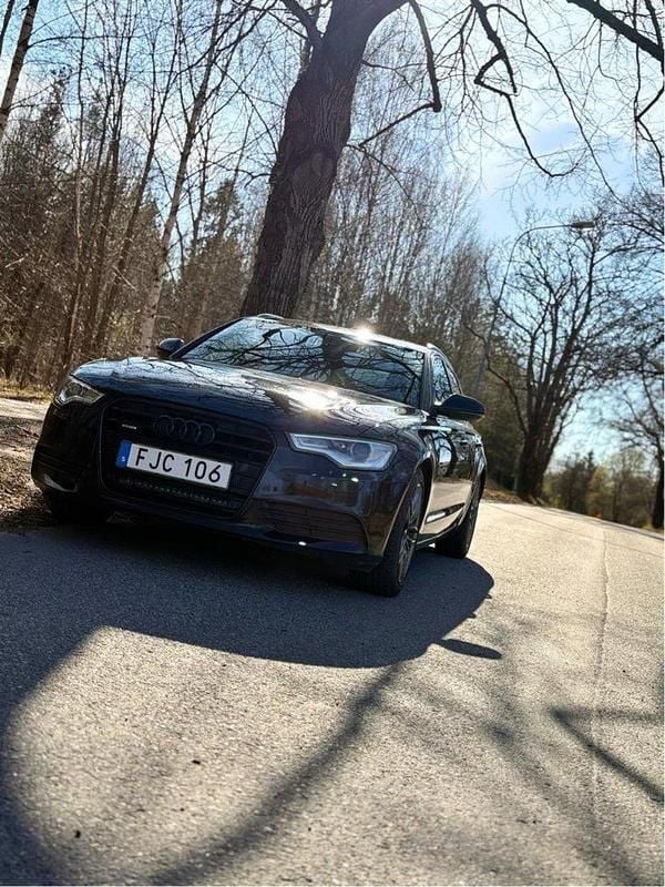 Svart Begagnad 2013 Audi A6 Proline Kombi | 90 000 kr (Bra pris) - Bild 1/4