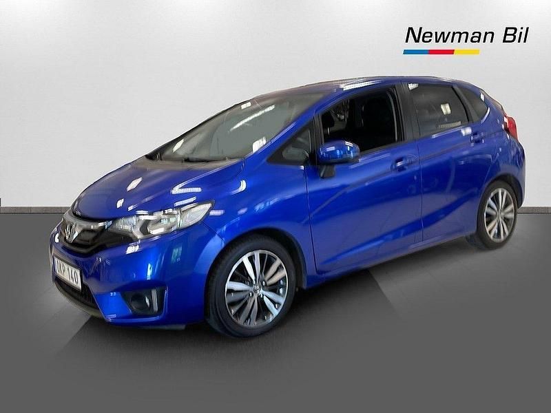 Blå Begagnad 2016 Honda Jazz Elegance Halvkombi | 109 700 kr (Lite dyr) - Bild 1/4