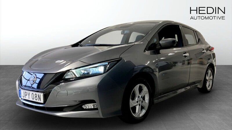 Grå (grey) Begagnad 2022 Nissan Leaf N-Connecta Halvkombi | 189 900 kr (Marknadspris) - Bild 1/4