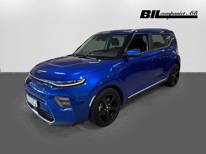 Blå Begagnad 2020 Kia Soul EV SUV | 199 000 kr (Dyr) - Bild 1/4