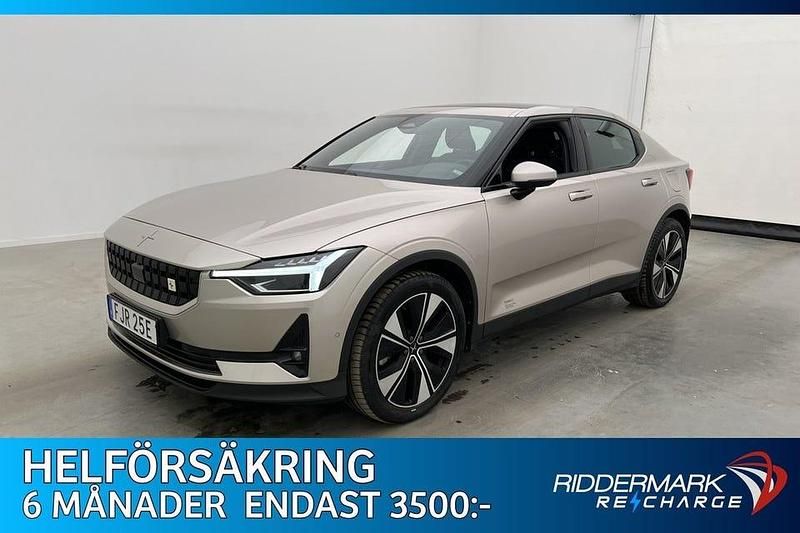 Begagnad Polestar 2 Pilot-lite 309 kW (421 HK) 2022 Lgrå Halvkombi