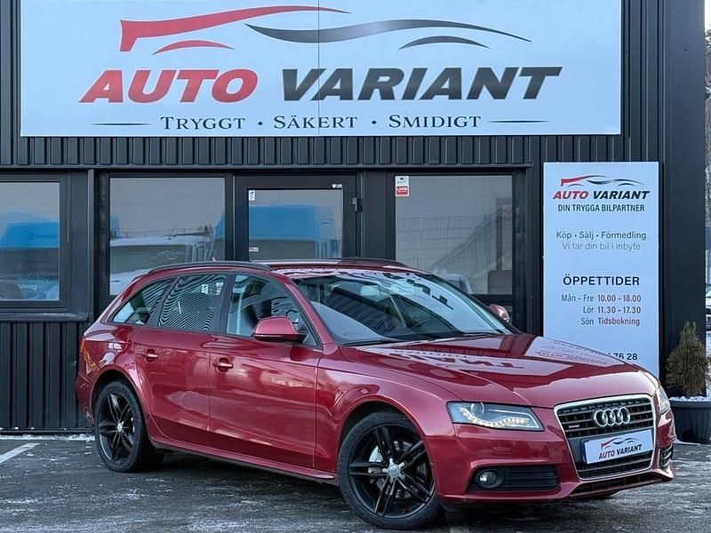 Begagnad Audi A4 211 HK (155 kW) 2010 Röd Kombi