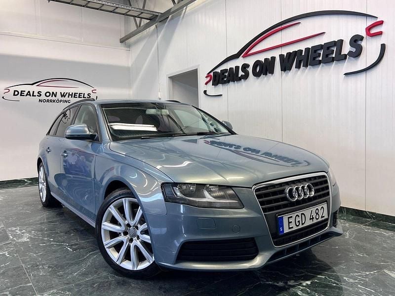 Blå Begagnad 2009 Audi A4 Kombi | 54 900 kr (Marknadspris) - Bild 1/4