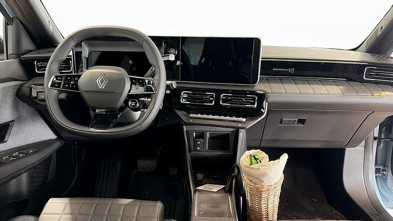 Ny Renault 4 E-Tech Iconic 110 kW (150 HK) 2025 Blå SUV