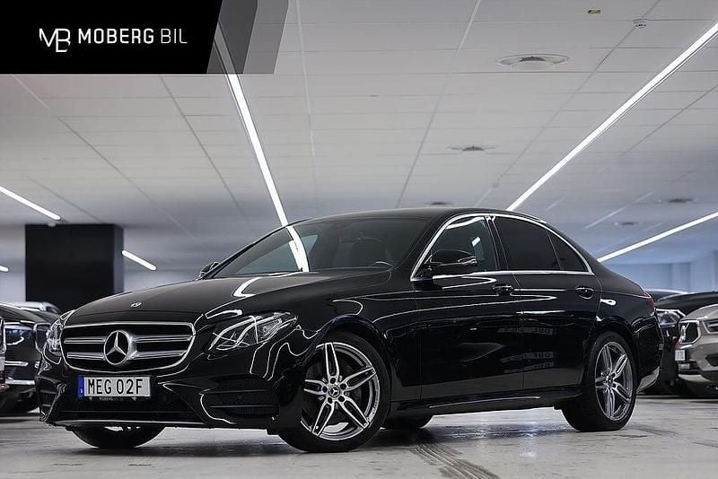 Svart Begagnad 2019 Mercedes E200 AMG Sedan | 279 900 kr (Marknadspris) - Bild 1/3