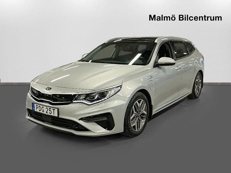 Grå Begagnad 2019 Kia Optima Advance Kombi | 259 900 kr (Lite dyr) - Bild 1/4