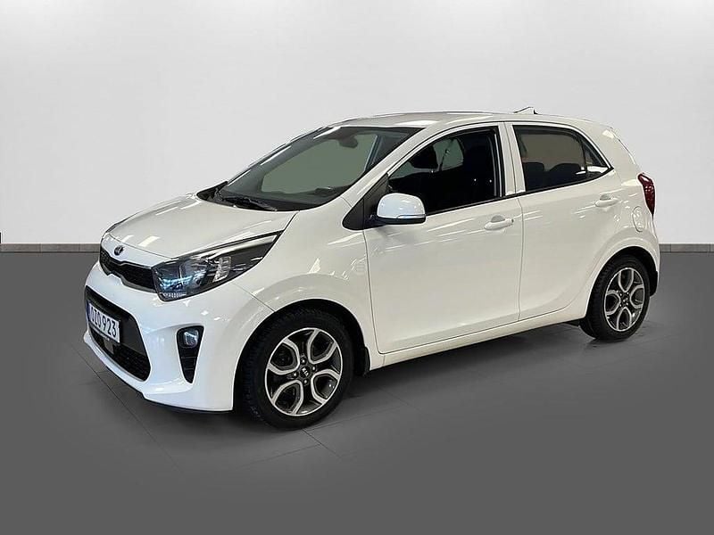 Begagnad Kia Picanto Advance 67 HK (49 kW) 2019 /ud/ clear white Halvkombi