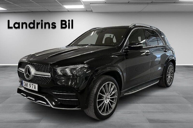 Svart Begagnad 2020 Mercedes GLE450 AMG AMG line SUV | 579 900 kr (Marknadspris) - Bild 1/4