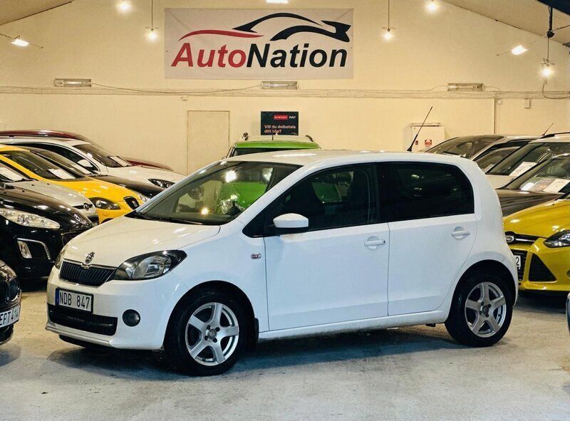 Vit Begagnad 2013 Skoda Citigo Halvkombi | 49 900 kr (Lite dyr) - Bild 1/4