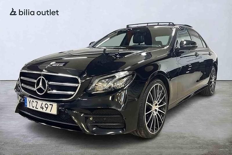 Svart Begagnad 2017 Mercedes E220 Sedan | 239 900 kr - Bild 1/1