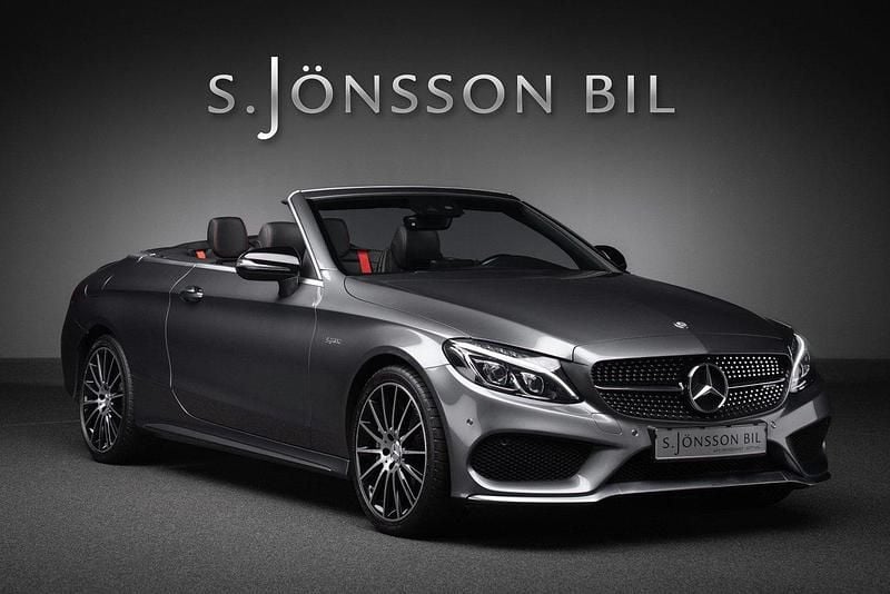 Grå Begagnad 2016 Mercedes C43 AMG AMG Cab | 479 000 kr (Superpris) - Bild 1/4