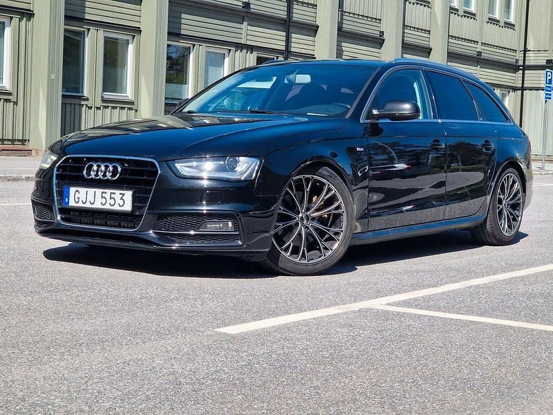 Svart Begagnad 2014 Audi A4 S-Line Kombi | 118 900 kr (Lite dyr) - Bild 1/4