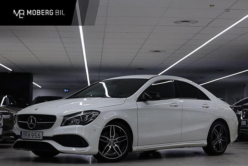 Vit Begagnad 2016 Mercedes CLA250 AMG Sedan | 224 900 kr (Marknadspris) - Bild 1/2