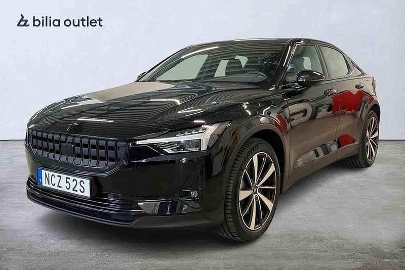 Svart Begagnad 2022 Polestar 2 Long Range Single Motor Sedan | 344 900 kr (Lite dyr) - Bild 1/1