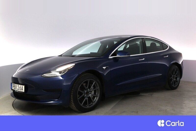 Null Begagnad 2020 Tesla Model 3 Standard Range Plus Sedan | 227 900 kr (Superpris) - Bild 1/3