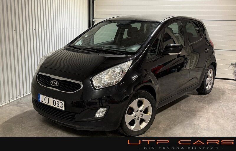 Svart Begagnad 2012 Kia Venga Comfort Halvkombi | 37 800 kr (Marknadspris) - Bild 1/4