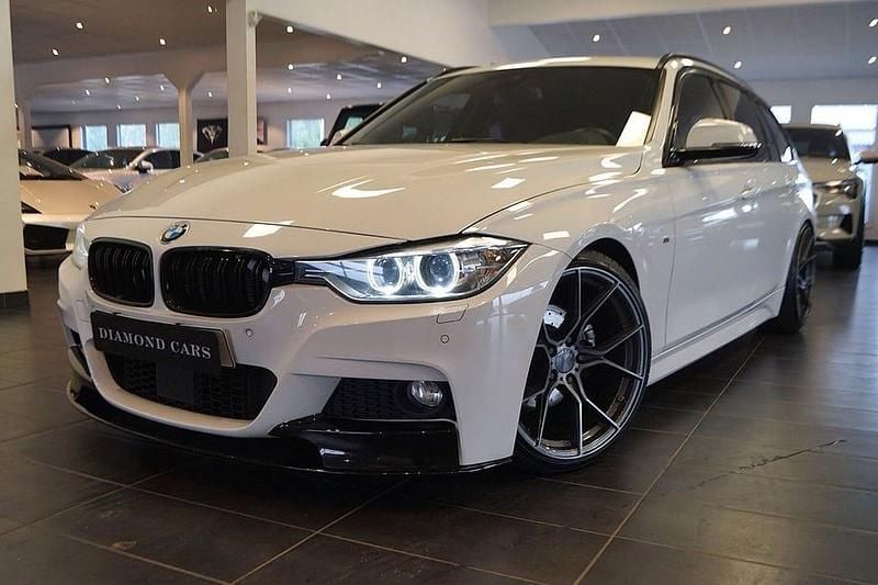 Begagnad BMW 320 M Sport 184 HK (135 kW) 2015 Vit Kombi