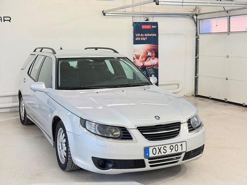 Begagnad Saab 9-5 Linear 150 HK (110 kW) 2007 Grå Kombi