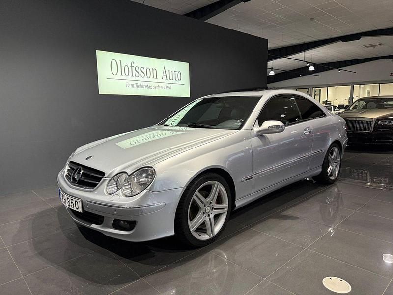 Silver Begagnad 2007 Mercedes CLK220 Avantgarde Sportkupé | 84 900 kr - Bild 1/4