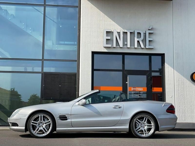 Silver Begagnad 2002 Mercedes SL55 AMG AMG Cab | 499 000 kr - Bild 1/4