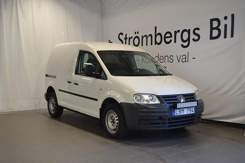 Vit Begagnad 2010 VW Caddy Minibuss | 79 000 kr (Dyr) - Bild 1/4