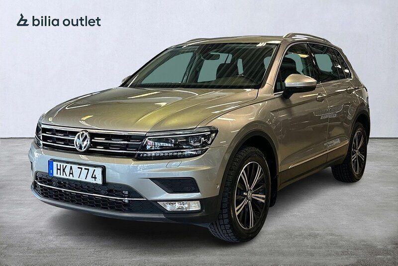 Silver Begagnad 2016 VW Tiguan Executive SUV | 224 900 kr (Marknadspris) - Bild 1/3