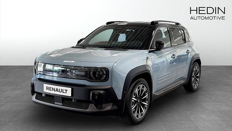 Blå (blue) Begagnad 2025 Renault 4 E-Tech Iconic SUV | 414 900 kr (Marknadspris) - Bild 1/4
