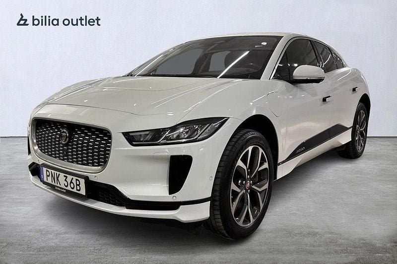Vit Begagnad 2020 Jaguar I-Pace SUV | 299 900 kr (Superpris) - Bild 1/4