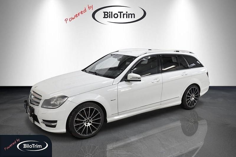 Vit Begagnad 2012 Mercedes C220 Avantgarde | 99 900 kr (Marknadspris) - Bild 1/4