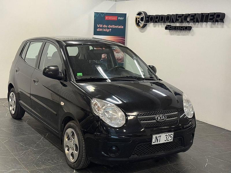 Svart Begagnad 2008 Kia Picanto 2 Halvkombi | 24 900 kr (Bra pris) - Bild 1/4